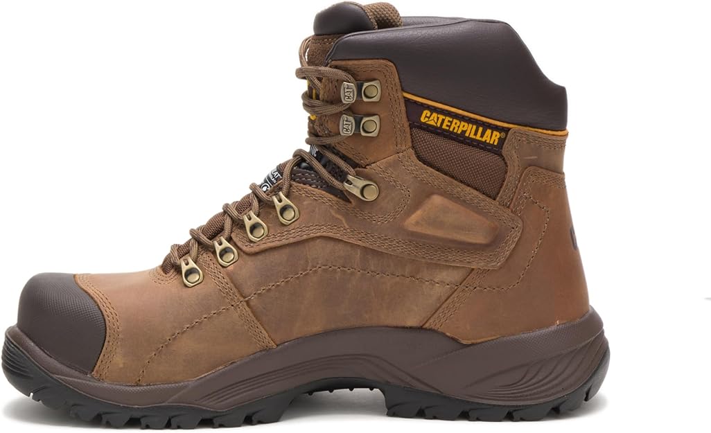 Bota de Trabalho Masculina Diagnostic 2.0 à Prova D'água com Biqueira de Aço Caterpillar 3