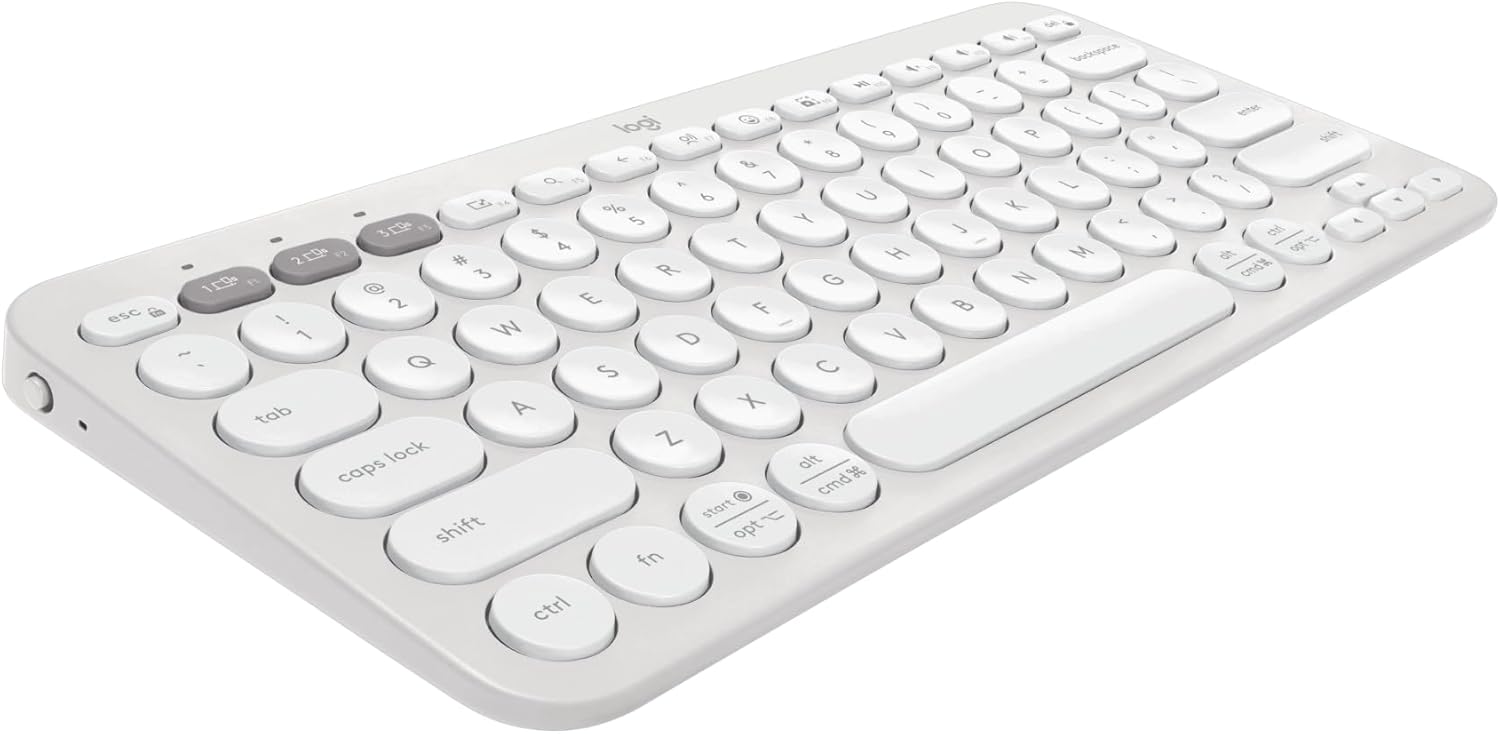 Teclado sem fio Logitech Pebble Keys 2 K380s 2