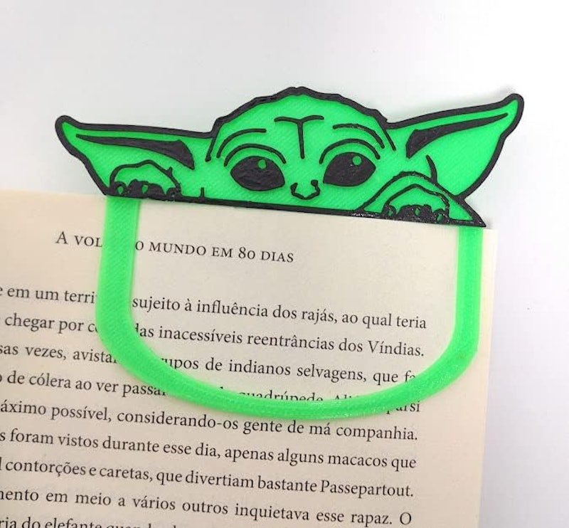 Marcador de Páginas Baby Yoda Cute 4