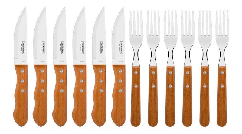 Jogo para Churrasco Tramontina Dynamic com Lâminas em Aço Inox 2