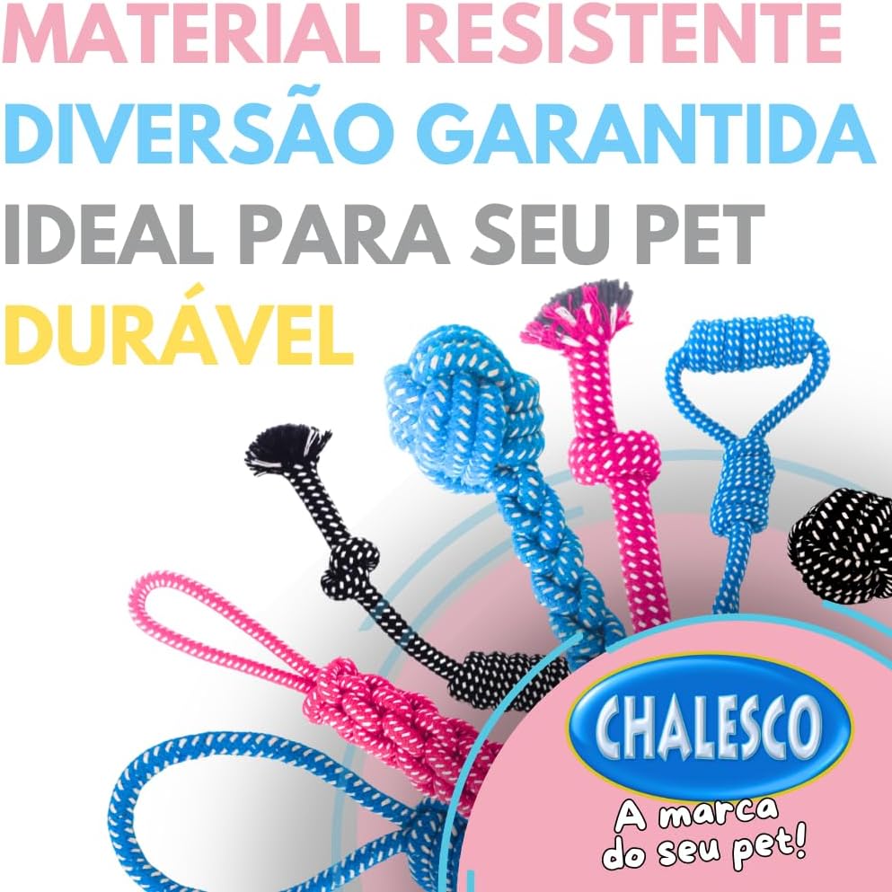 Brinquedo para Puxar Rope Catchball 5