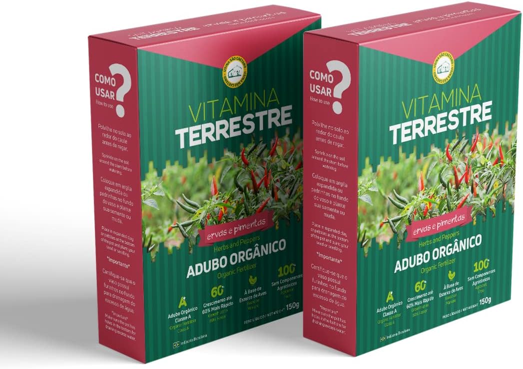 Adubo Orgânico para Ervas e Pimenta 150 g 4