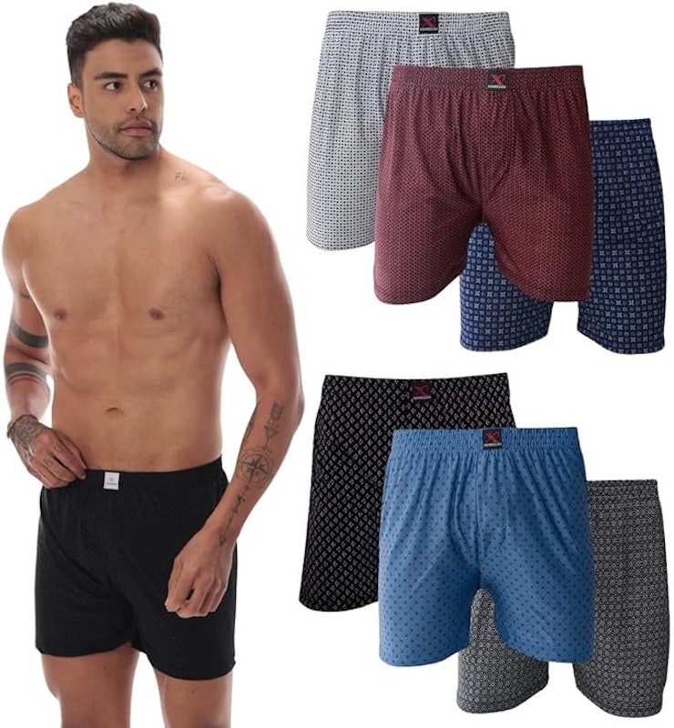 Kit com 3 Cuecas Samba-Canção Adulto Somellos 1