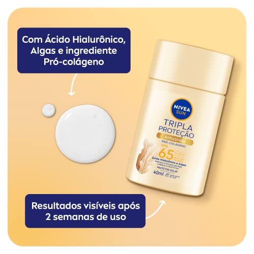 Protetor Facial Nivea Sun Tripla Proteção Antissinais Fluido 4