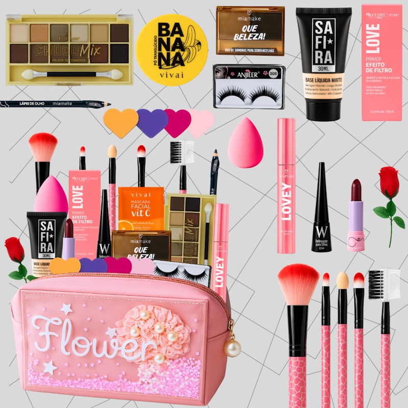Maleta de Maquiagem Completa Sagaro Store Pele Clara 2