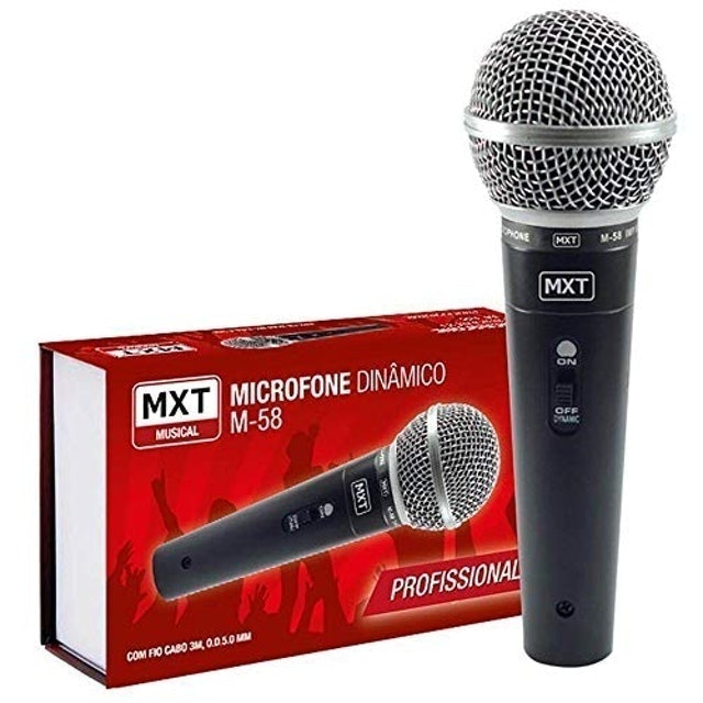 Microfone Profissional M-58 MXT 1