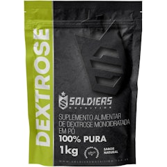 Dextrose 1 kg 100% Puro Importado Soldiers Nutrition