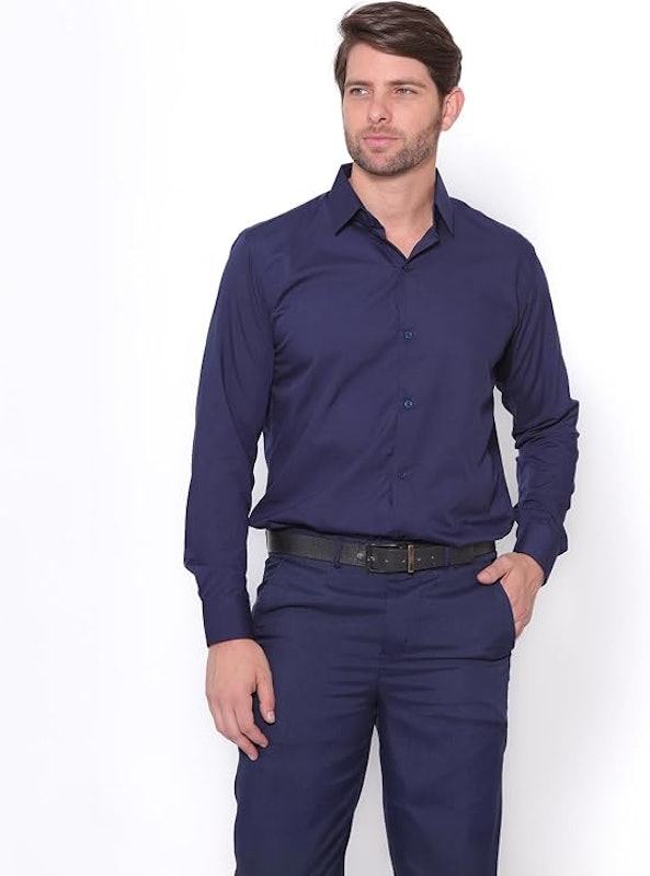 Camisa Social Manga Longa Slim Pthirillo 3