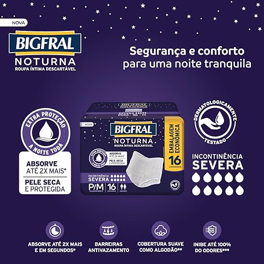 Roupa Íntima Noturna Bigfral 2