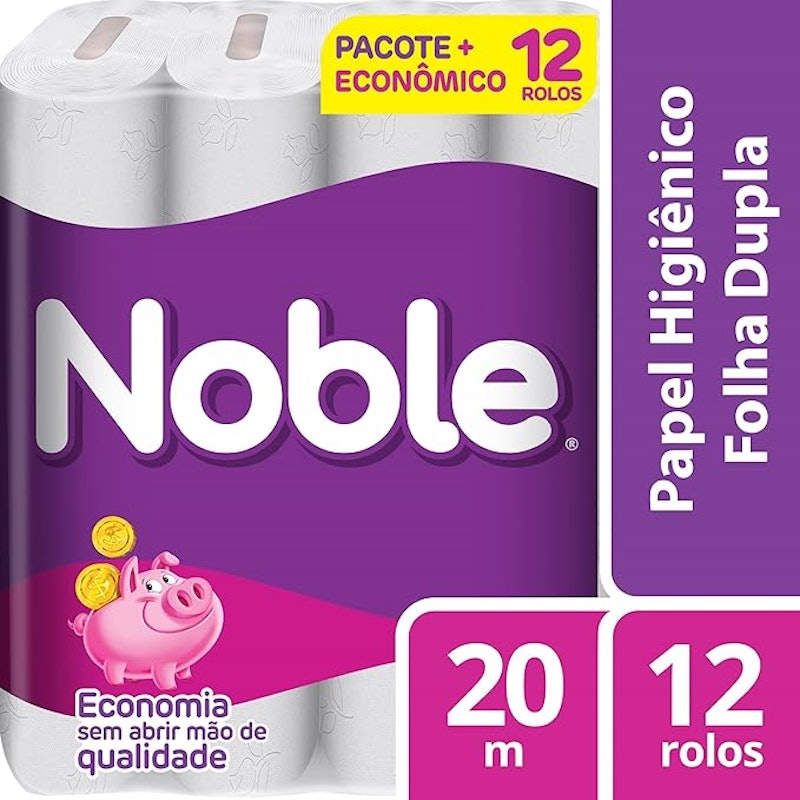 Papel Higiênico Folha Dupla Noble Neutro 3