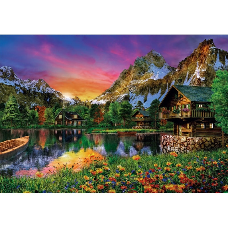 Quebra-Cabeças Lago Alpino 6000 Peças 2