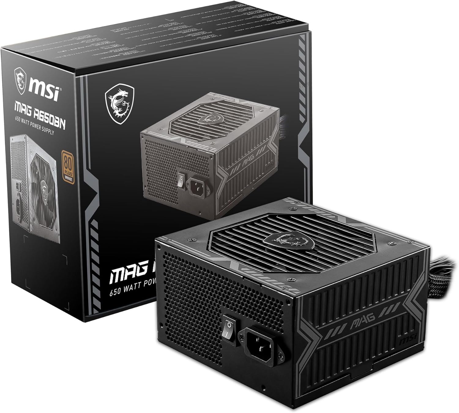 Fonte de Alimentação MSI MAG A650BN 1