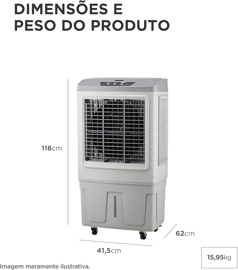 Climatizador de Ar 76 L Midea 5