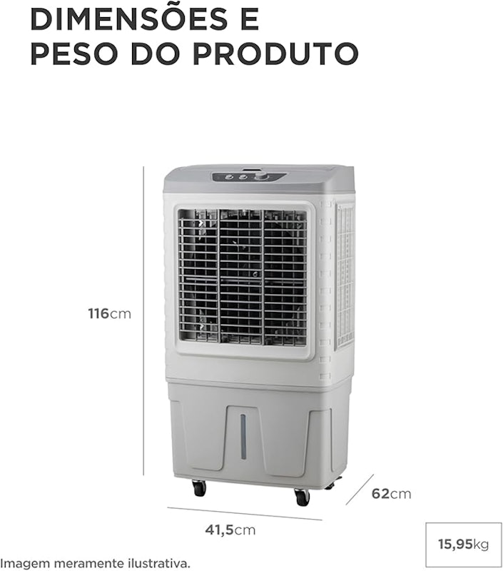 Climatizador de Ar 76 L Midea 5
