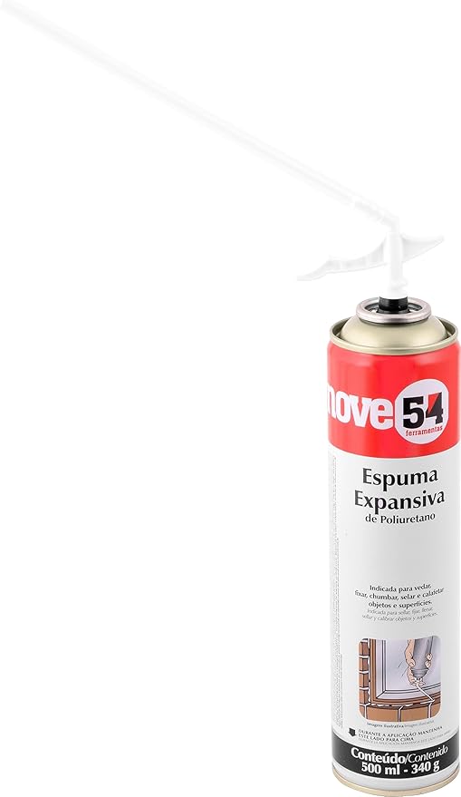 Espuma Expansiva de Poliuretano 500 ml 340 g 2