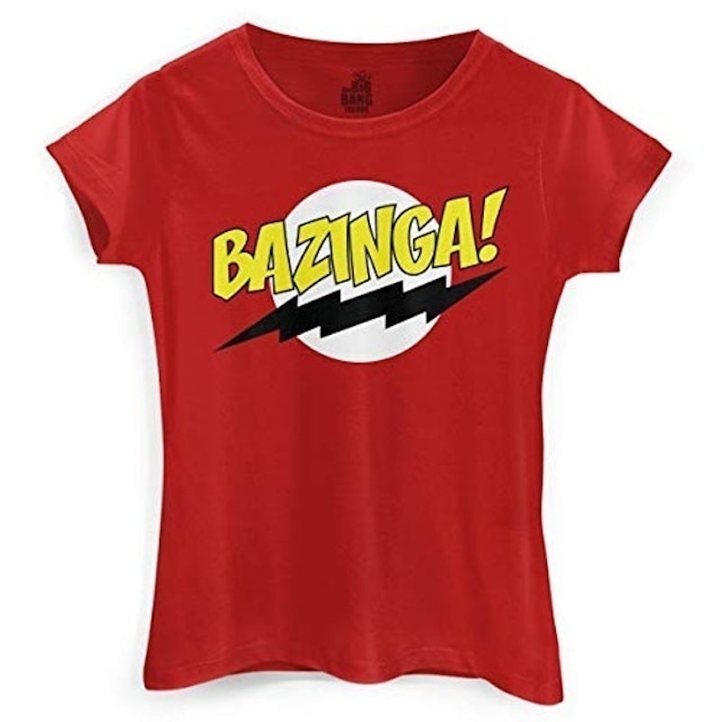 Camiseta The Big Bang Theory Bazinga! Clássica 1