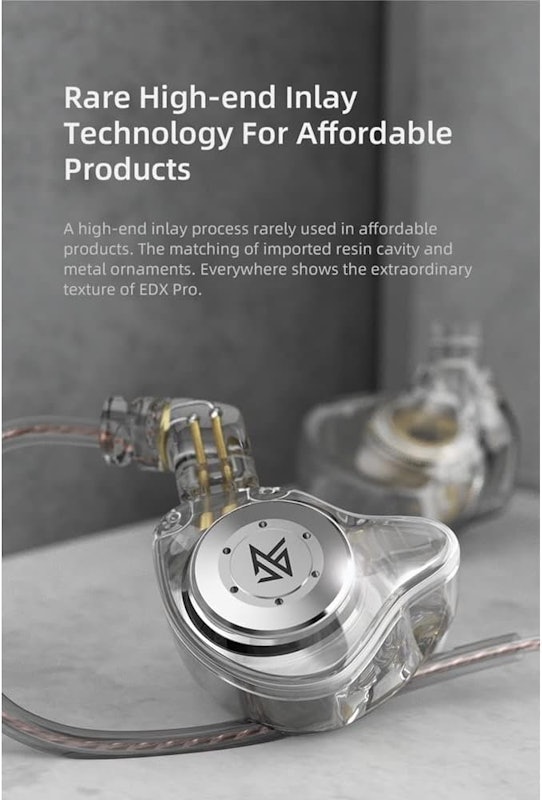 Fone KZ EDX PRO (sem Microfone) 3