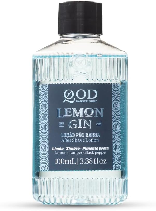 Loção Alcoólica QBS After Shave Lemon Gin 1