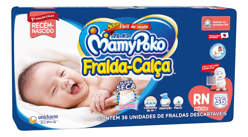 Fralda-Calça RN 1