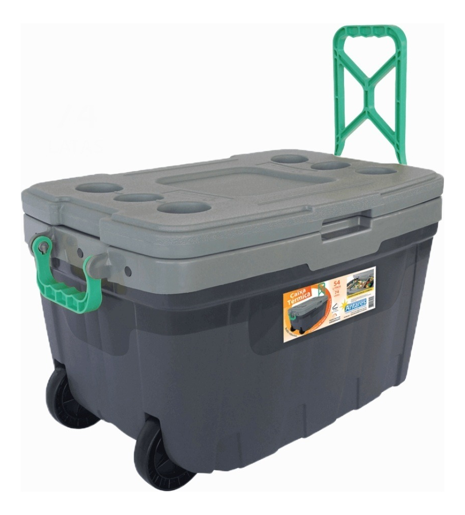 Caixa Térmica 54 L c/ Rodas 1