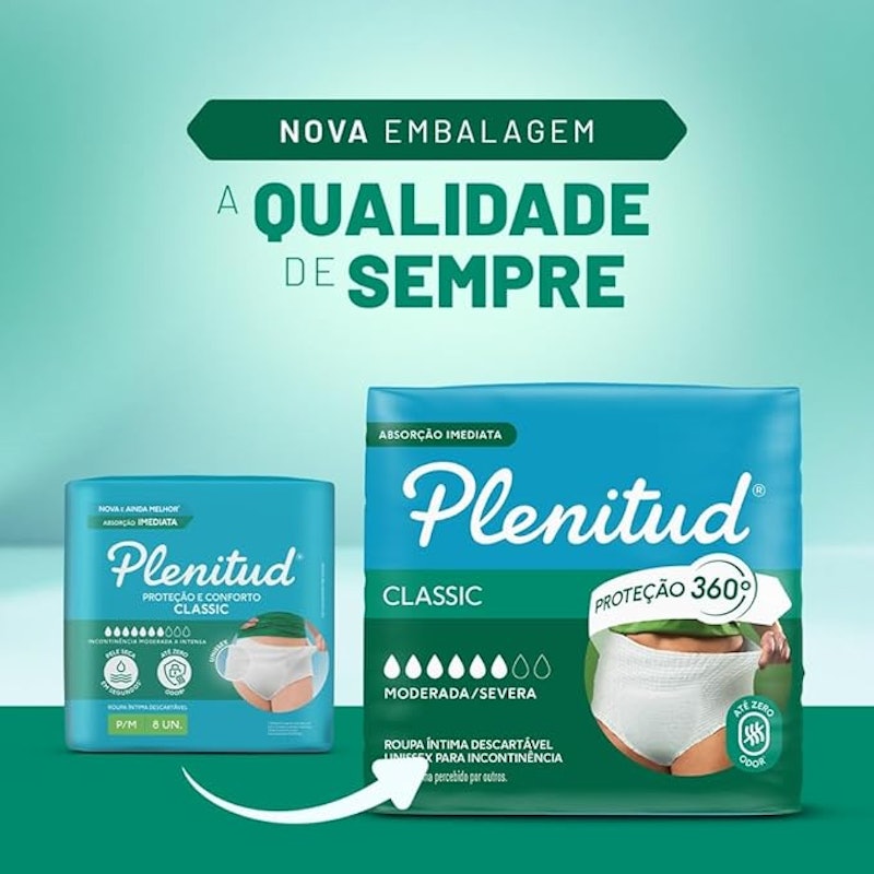 Roupa Íntima Descartável Plenitud® Classic 2