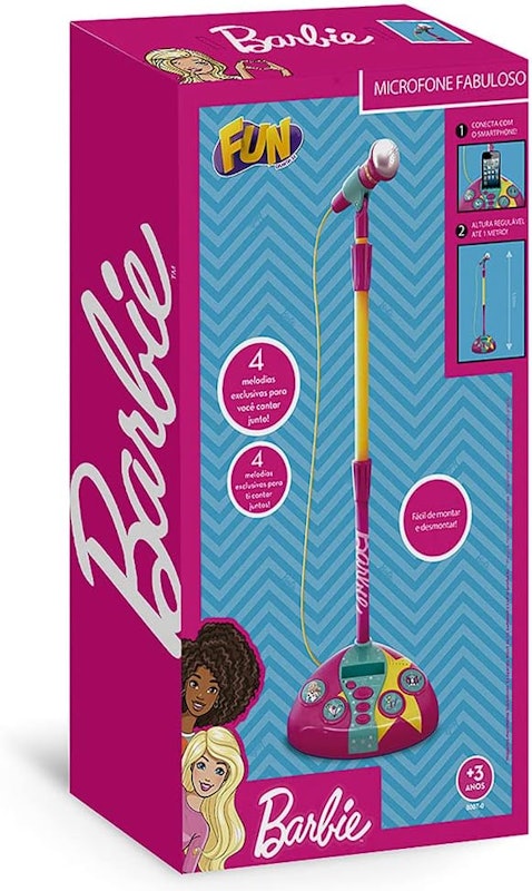 Microfone Barbie Fabuloso 4