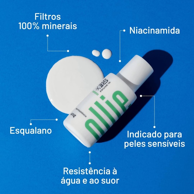 Protetor Solar Mineral Fluido FPS 50 FPUVA 16 4