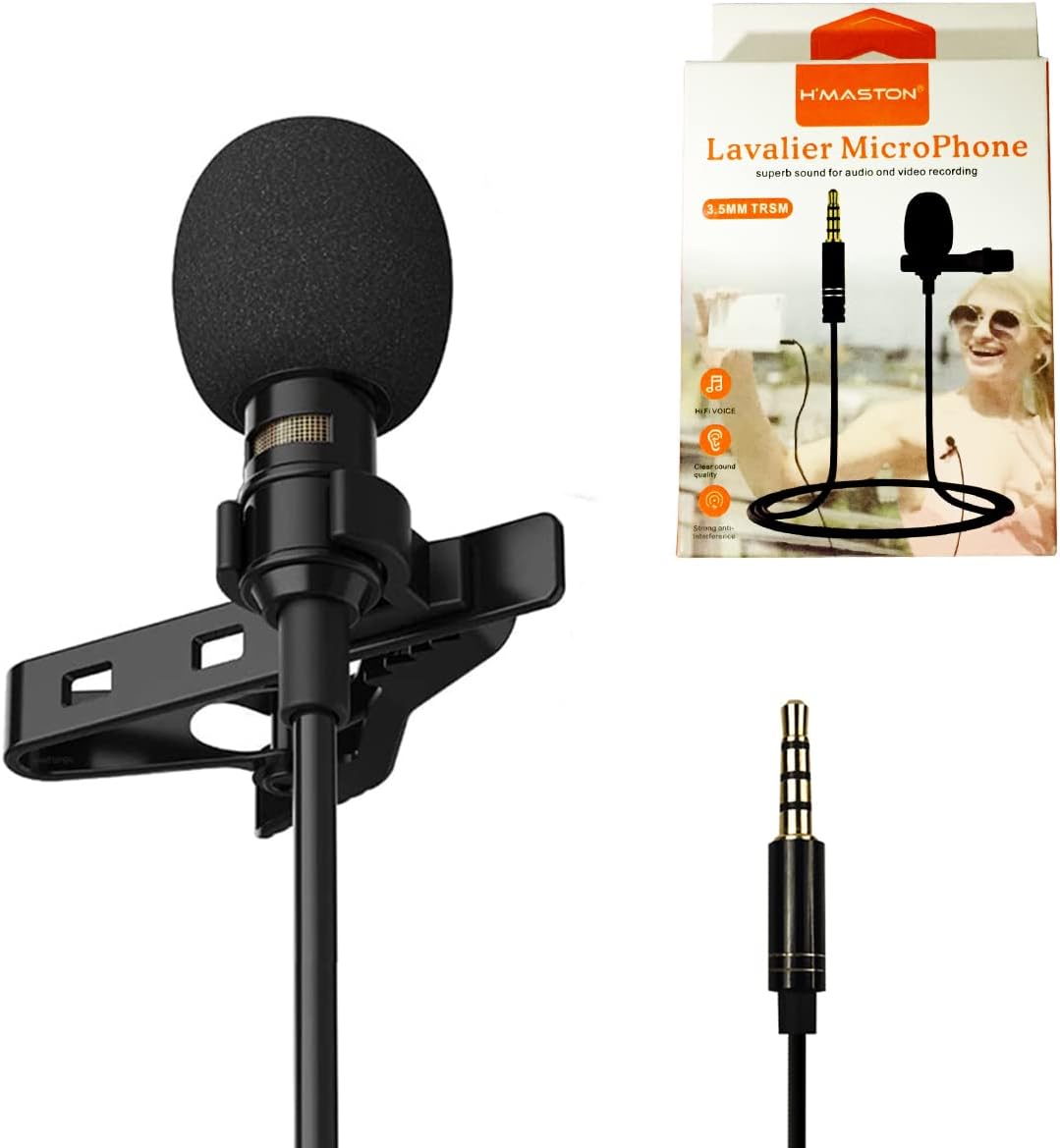 Microfone de Lapela H'Maston 2