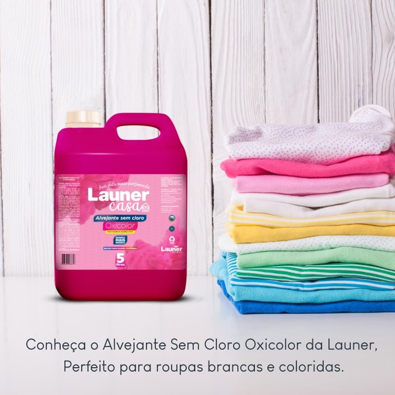 Alvejante Líquido sem Cloro 5 L 2