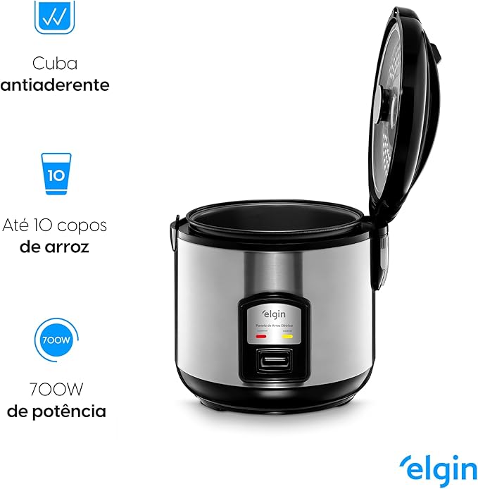 Panela de Arroz Elétrica Gran Rizzo 700 W 4