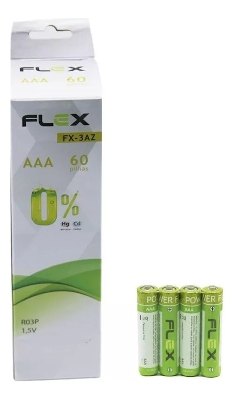 Palito AAA 1,5 V Tubo 2