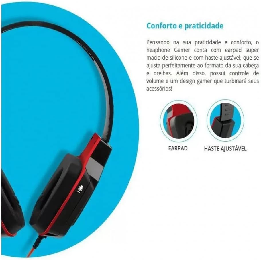 Headset Gamer P2 PH073 3