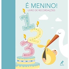 Livro do Bebê É Menino(a)!: Livro de Recordações