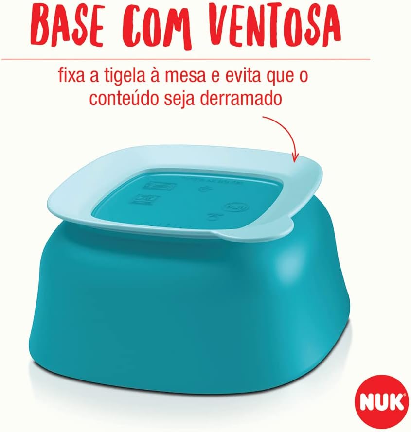 Kit 2 Bowls com Ventosa e Tampa 3