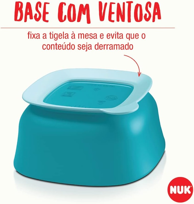 Kit 2 Bowls com Ventosa e Tampa 3