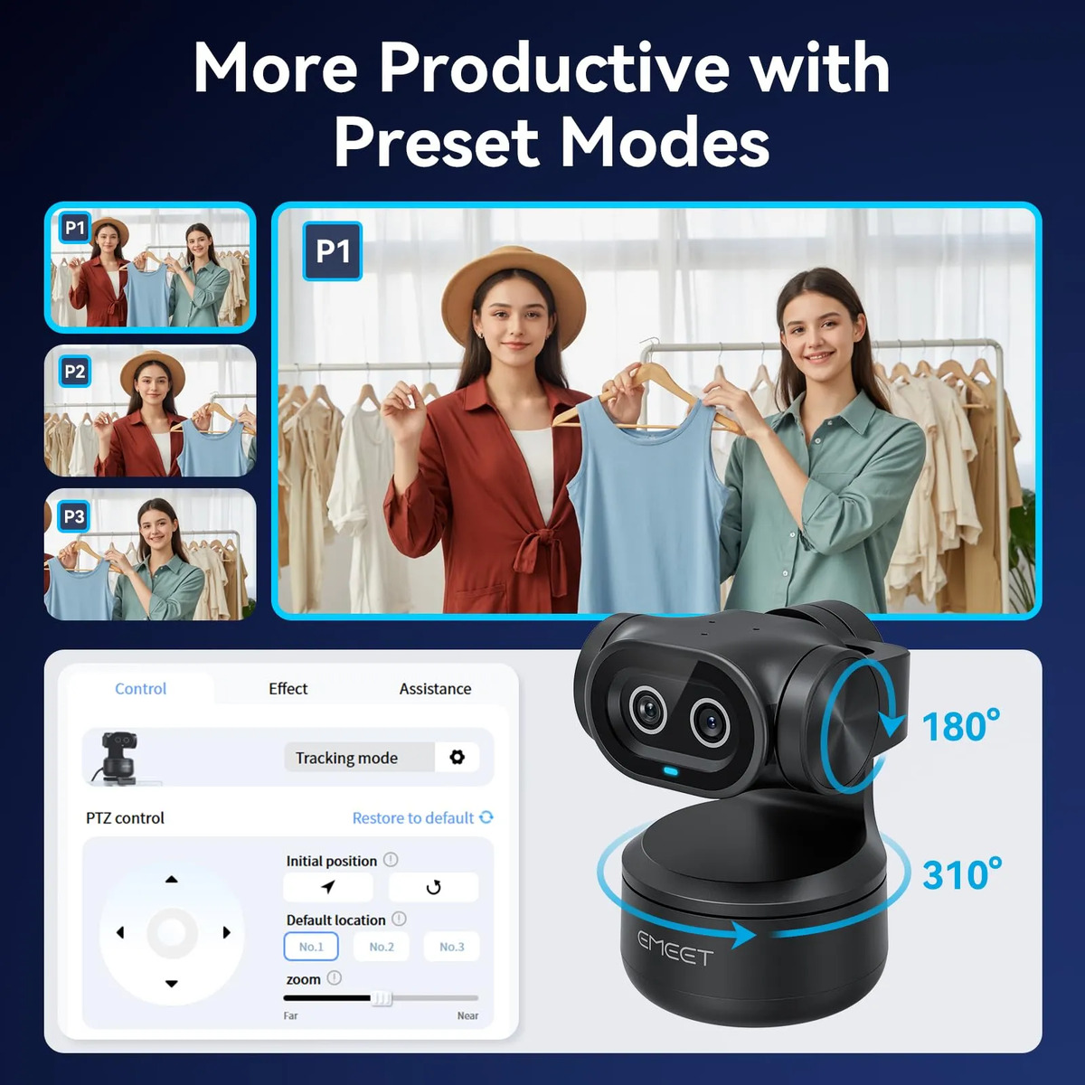 Emeet Pixy Webcam 5