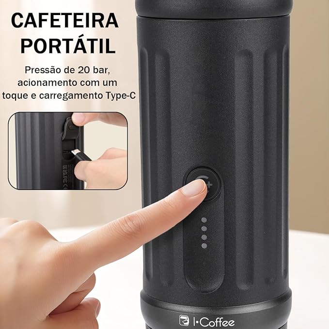 Cafeteira Portátil Cápsula 2 em 1 3