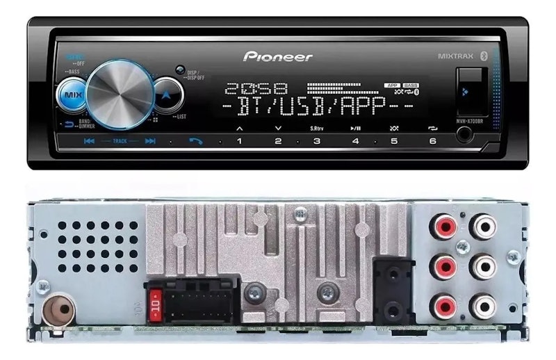 Som Automotivo Pioneer MVH-X7000BR 1