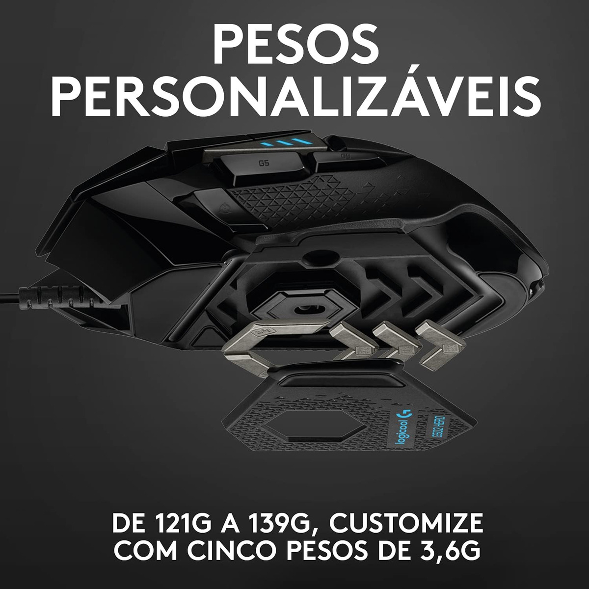 Mouse Gamer Logitech G502 Hero 3