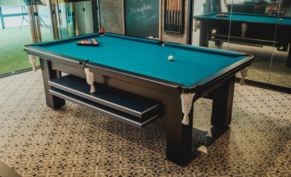 Mesa de Bilhar Hobby com Tampo de Ping Pong 2,32x1,32m 4