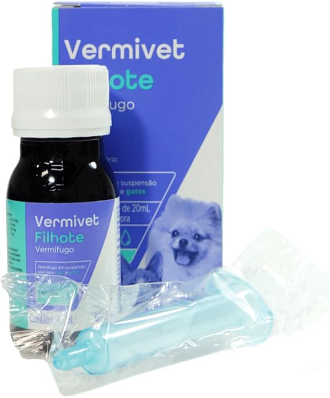 Vermífugo Vermivet Filhote 4