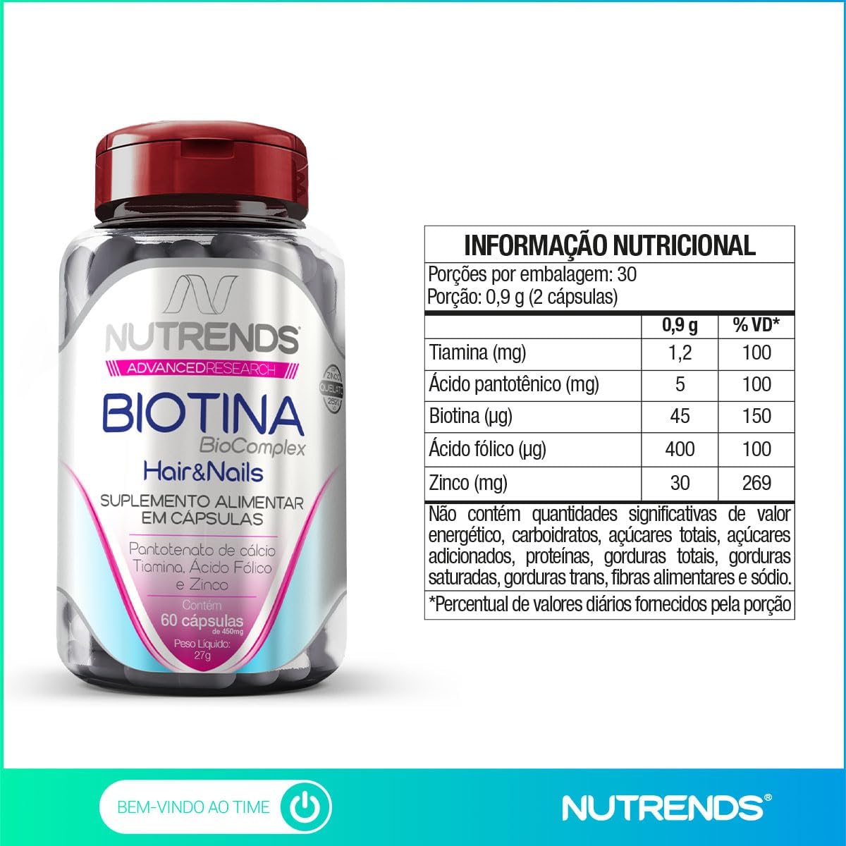 Biotina BioComplex Hair & Nails 2