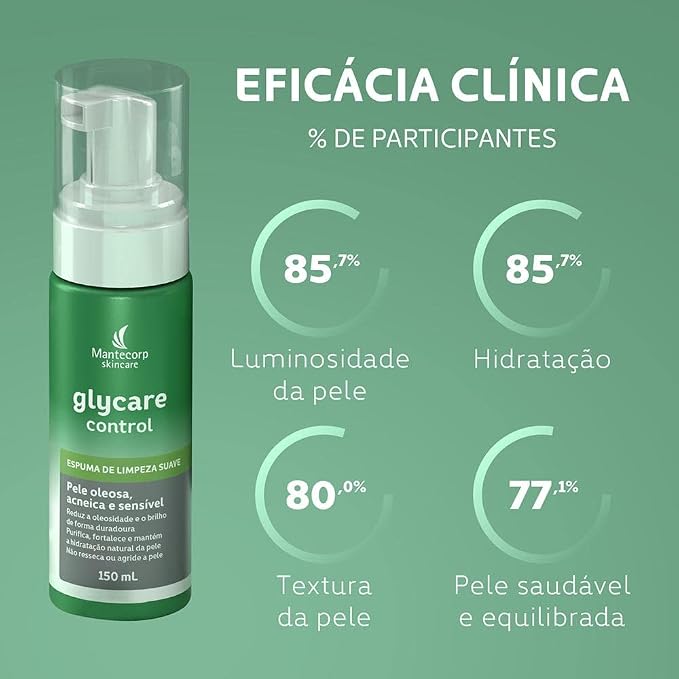 Espuma de Limpeza Glycare Control 4