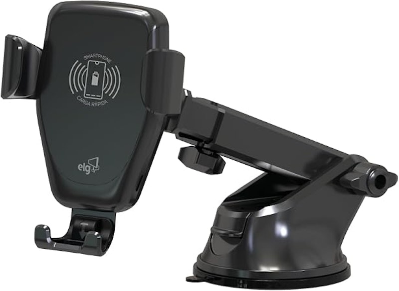 Suporte Veicular Wireless 10 W com Ventosa Painel Para-Brisa 1