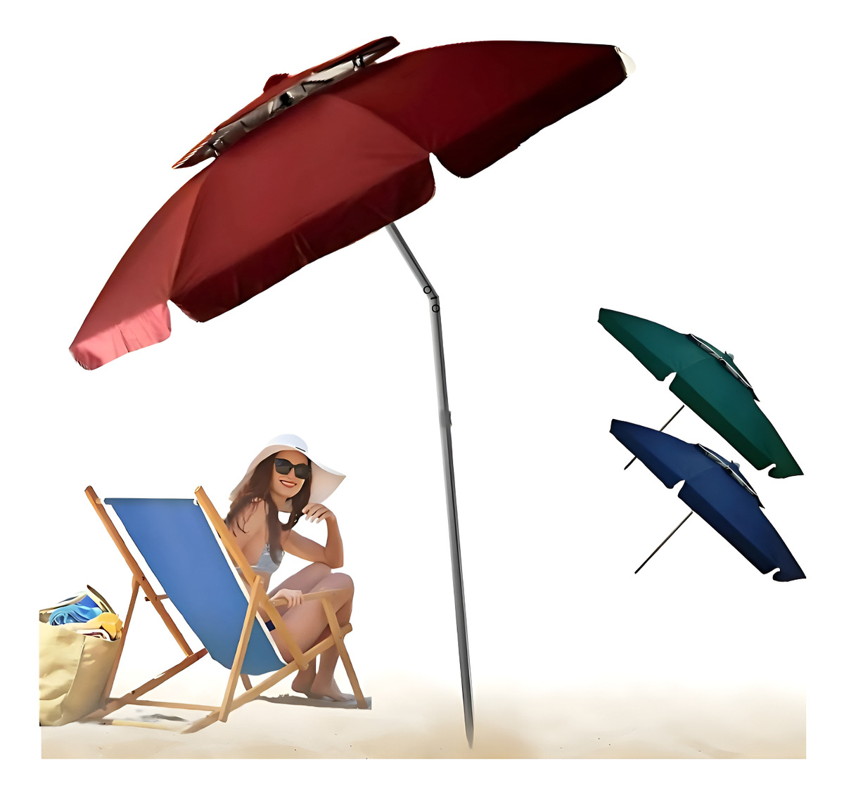 Top 10 Melhores Guarda-Sóis em 2026 (para Praia ou Piscina) 3