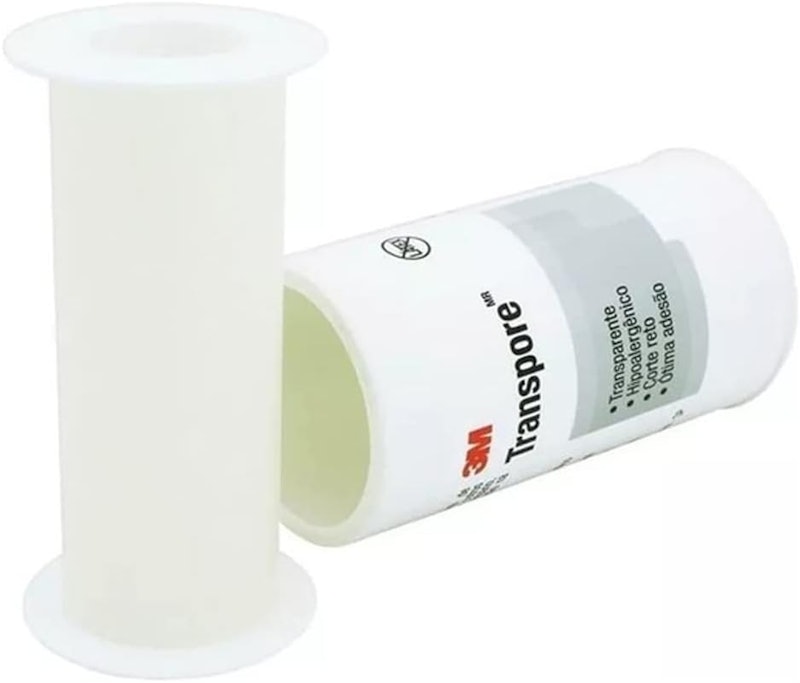 Fita Médica Transparente 3M Transpore 1527 - 10 cm x 4,5 m 2