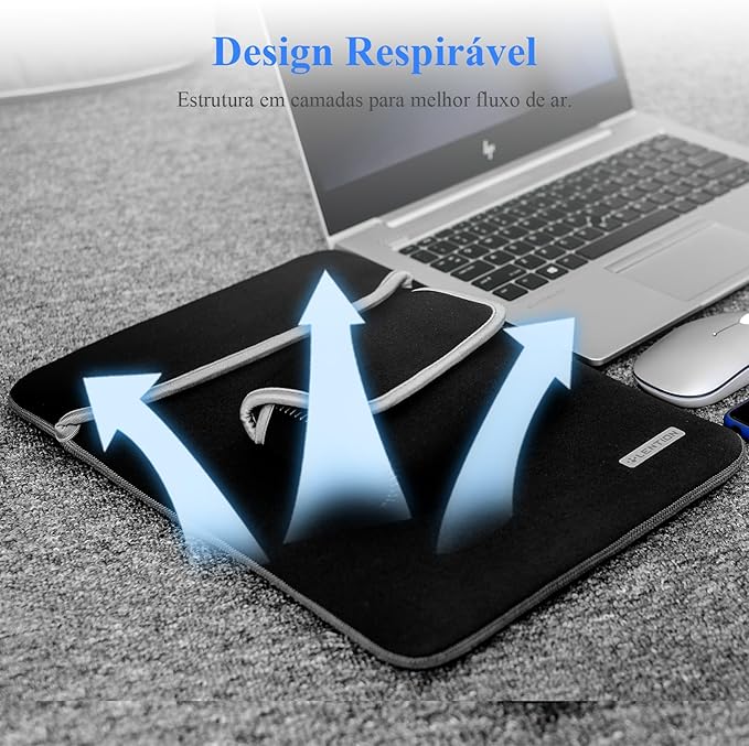 Capa para Notebook com Bolsa Organizadora 5