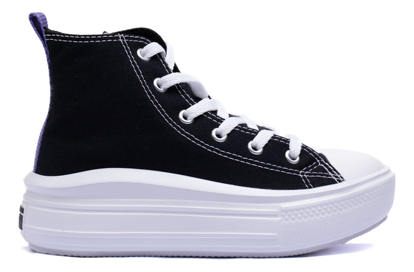 Chuck Taylor All Star Move Star Essentials Juvenil Cano Alto 1
