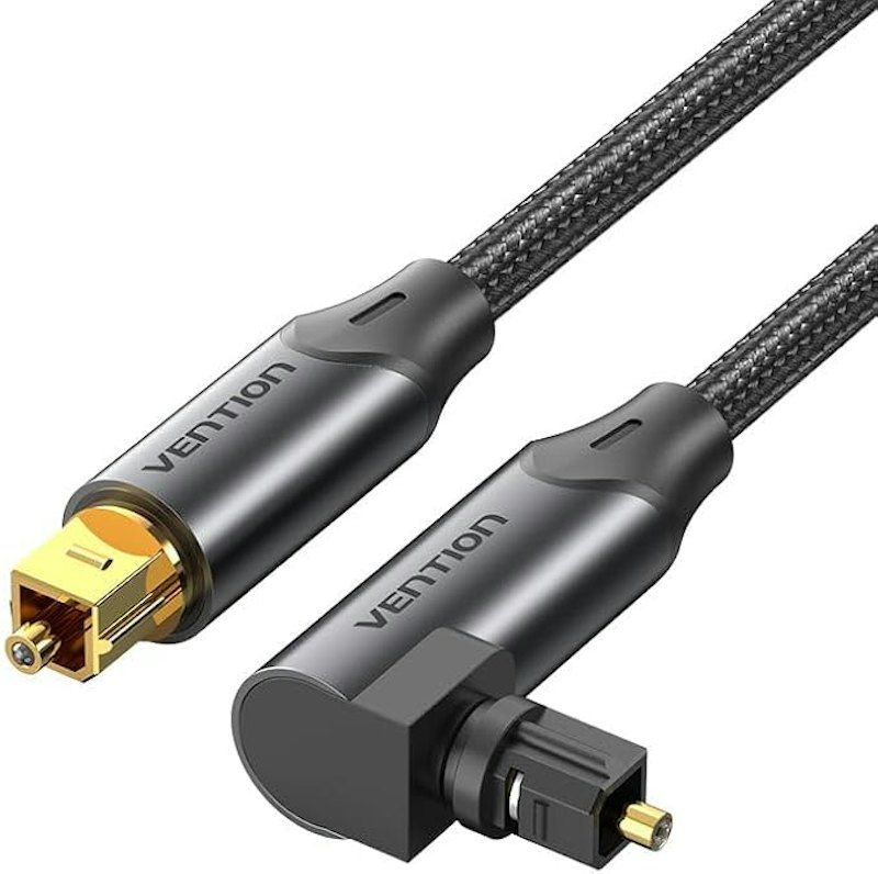 Cabo de Áudio Óptico Áudio 90 Fibra Toslink 1