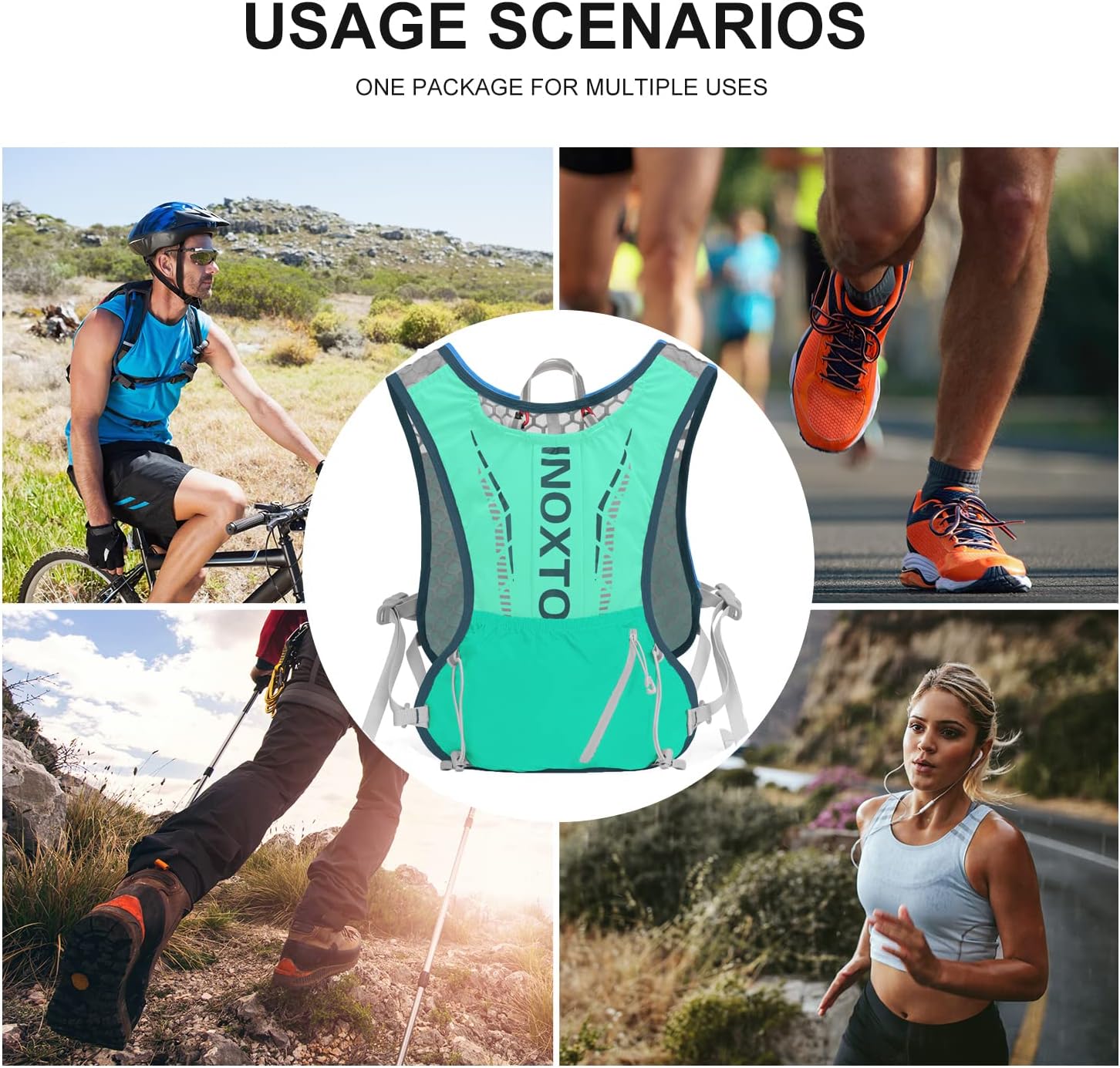 Colete de Hidratação para Corrida Inoxto 5